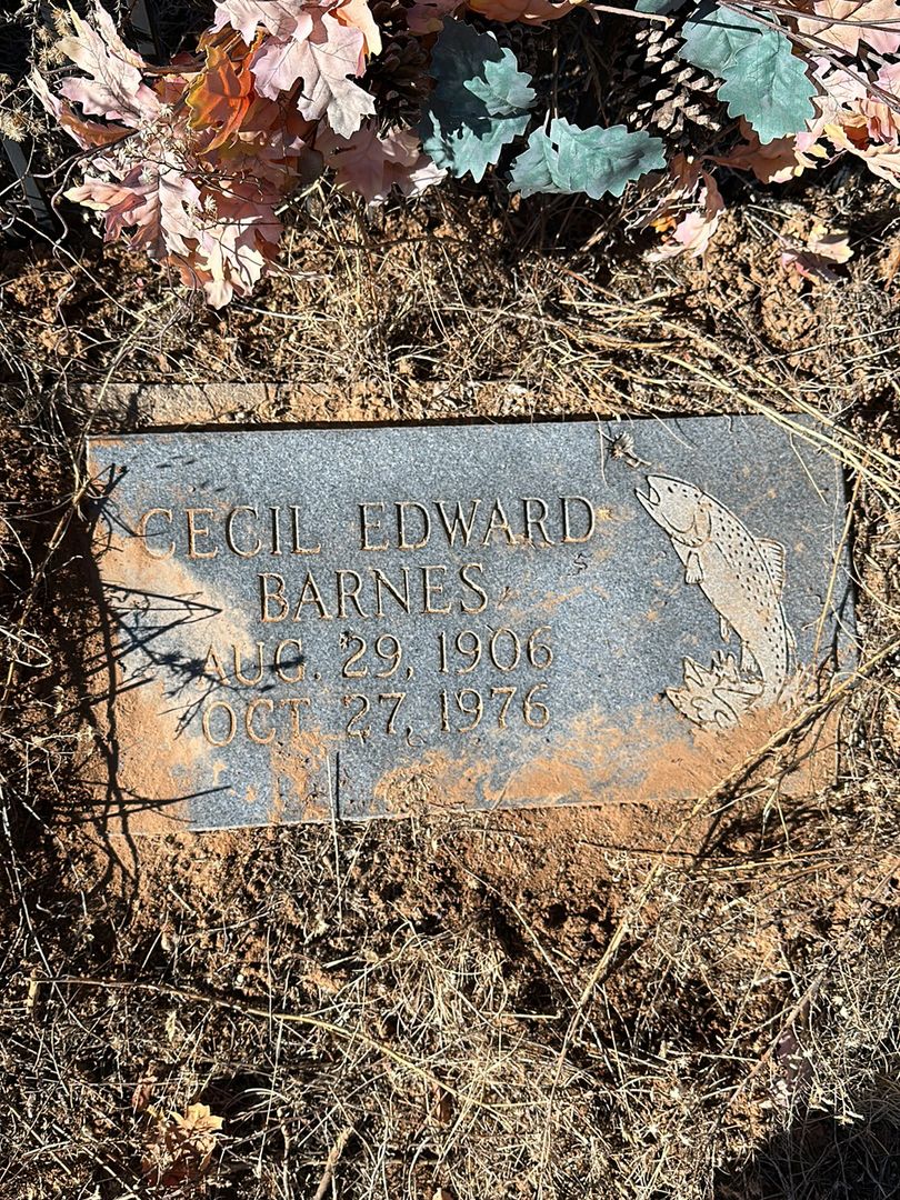 Keith Douglas Barnes's grave. Photo 1