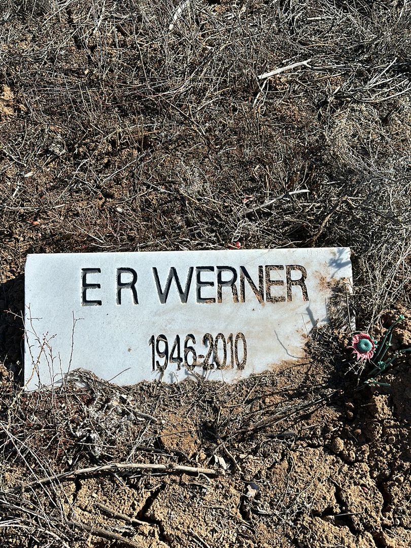 E. R. Werner's grave. Photo 1