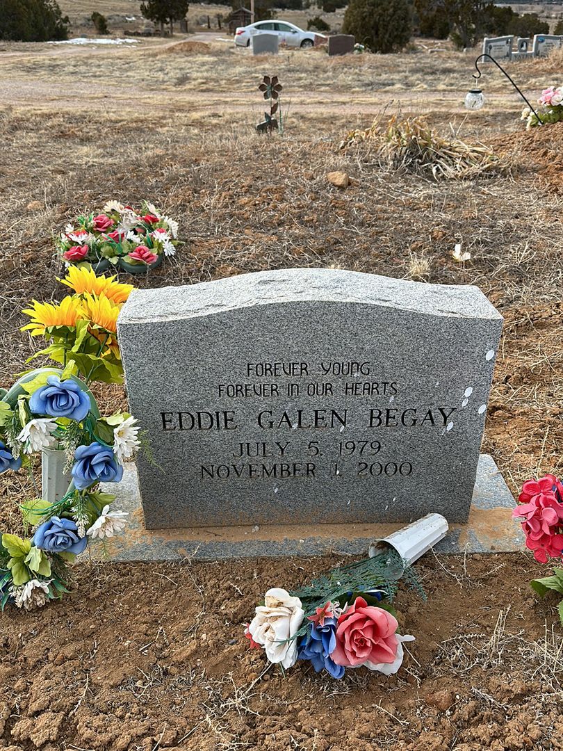 Eddie Galen Begay's grave. Photo 1