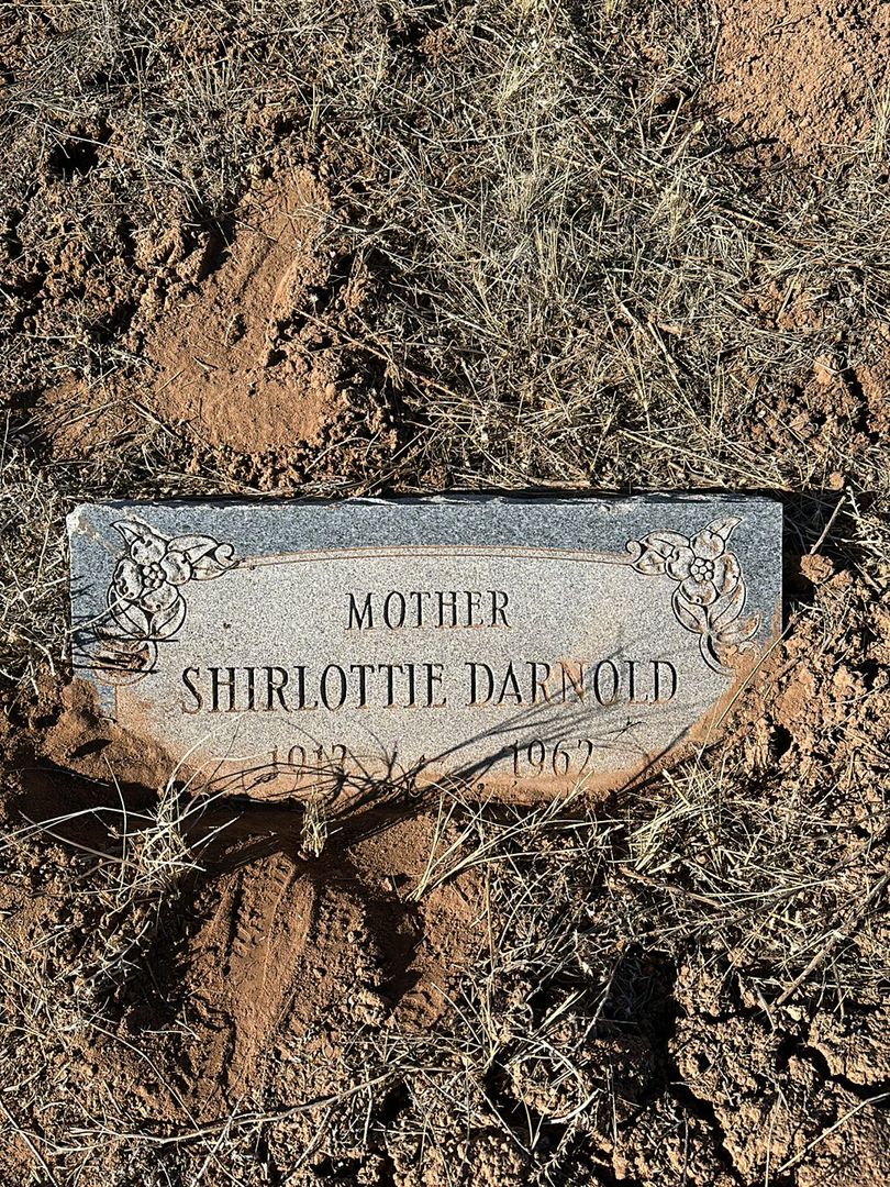Shirlottie Darnold's grave. Photo 1